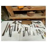 Assorted Lot of Hand Tools & Tool Box ... See Photos