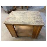 Wooden Rolling Cart ... 30 x 34 x 23 Inches