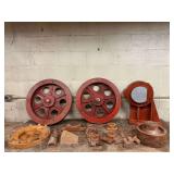 Assorted Wooden Foundry Patterns