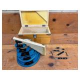 Micrometer Set 0-6" with Wooden Case and Standards