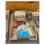 Assorted Taps and Tooling with Dayton Portable Tapper Box