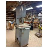 Crescent Bandsaw with Extra Blades and Belts ... 84 x 40 x 30 in.