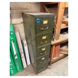 Metal File Cabinet ... 57 x 27 x 15 Inches
