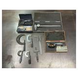 Assorted Micrometers and Calipers