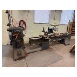 Wadkin Ltd. Wood Lathe with Accessories ... 48 x 152 x 24 Inches
