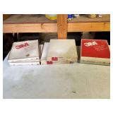 Collection of Assorted Abrasive Sandpaper Sheets