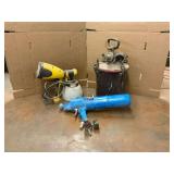 Assorted Spray Painting Equipment