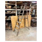 6 Foot Wooden Step Ladder