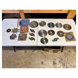Assorted Saw Blades and Dado Head Set