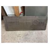 Falk Drive Metal Plate ... 34 x 12