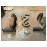 Assorted Cast Iron Salvage Pieces