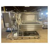 Stainless Steel Parts Washer System ... 74 x 96 x 34 Inches