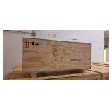 Wooden Shipping Container ... 27 x 56 x 22 Inches