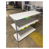 Metal Shelving Unit ... 42 x 48 x 18 Inches