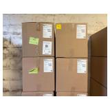 Lot of Brand New 2 Liter Foxx Life Sciences Bottles ... 10 Boxes with 8 Bottles per box