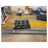 Hytrol Conveyor Roller Table Section and Supports ... 38 x 112 x 12 Inches ... See Description