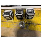Lot of (3) Fox Valley Metrology Calibration Weights & Cases - 25 kg