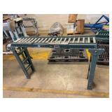 Hytrol Conveyor Roller Table Sections and Supports ...  38 x 60 x 12 & 38 x 48 x 12 Inches ... See Description