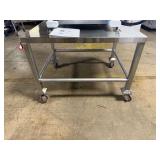 Stainless Steel Rolling Cart ... 32 x 44 x 36 Inches