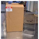 Uline Safety Glasses Dispenser H-4157 - 14 Pair Capacity