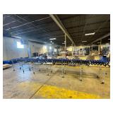 Global Industrial Rolling Expandable Conveyor Belt ... 38 x 20 x 267 Inches