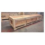 Wooden Shipping Container ... 25 x 128 x 24 Inches