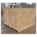 Wooden Shipping Container ... 52 x 69.5 x 74.5 Inches