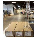 (3) Kimble Graduated Cylinders - 1000ml
