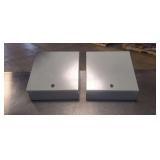 (2) SCE-12C12ELJ Industrial Control Panel Enclosures ... 9 x 12 x 12