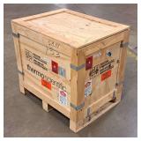 Wooden Shipping Container ... 29 x 31 x 24 Inches