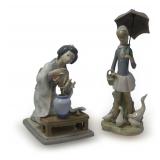 Two Lladro Figurines ..see photos