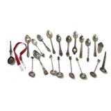 Assorted Sterling Silver Spoons - Collection of 18