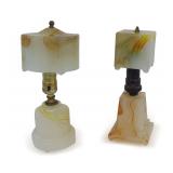 Pair of Houze Onyx Table Lamps