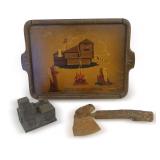 Old Fort Dearborn Chicago Exposition 1933 Souvenir Grouping