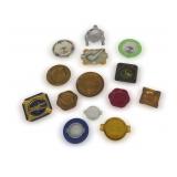 Variety of Ashtrays Including Century of Progress Souvenirs