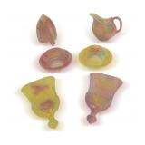 Six USA Pottery Pieces Including Wall Pockets
