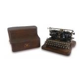 Hammond Multiplex Typewriter with Wooden Case