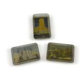 Set of Three 1933-1934 Chicago World