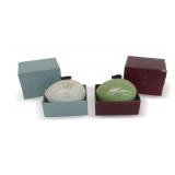 Pair of Century of Progress Souvenir Perfume Bottles