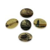 Five Century of Progress Exposition Souvenir Pocket Size Mirrors