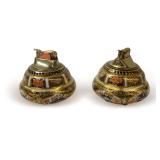 Pair of Royal Crown Derby Lighters