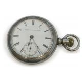 Elgin Natl Watch Co. Pocket Watch, Silverine Case, Circa 1883