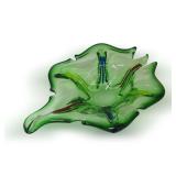 Green Art Glass Bowl