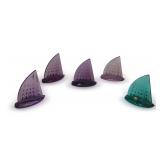 Six Waterford Crystal Sailboat Figurines