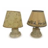 Pair of 1933-1934 Century of Progress Exposition Lamps