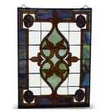 Contemporary Stained Glass Window Panel