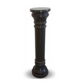 Black Marble Pedestal Stand