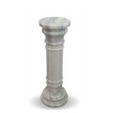Marble Column Pedestal Plant Stand