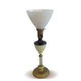 Green Uranium Glass Table Lamp