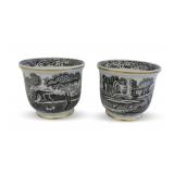 Pair of Copeland Spode